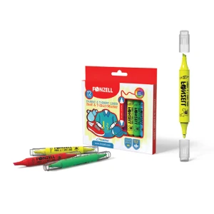 ماژیک 12 رنگ T-shirt Markers (برند فونزل)