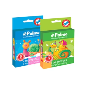 خمیر بازی 6 رنگ مقوایی (برند پالمو)