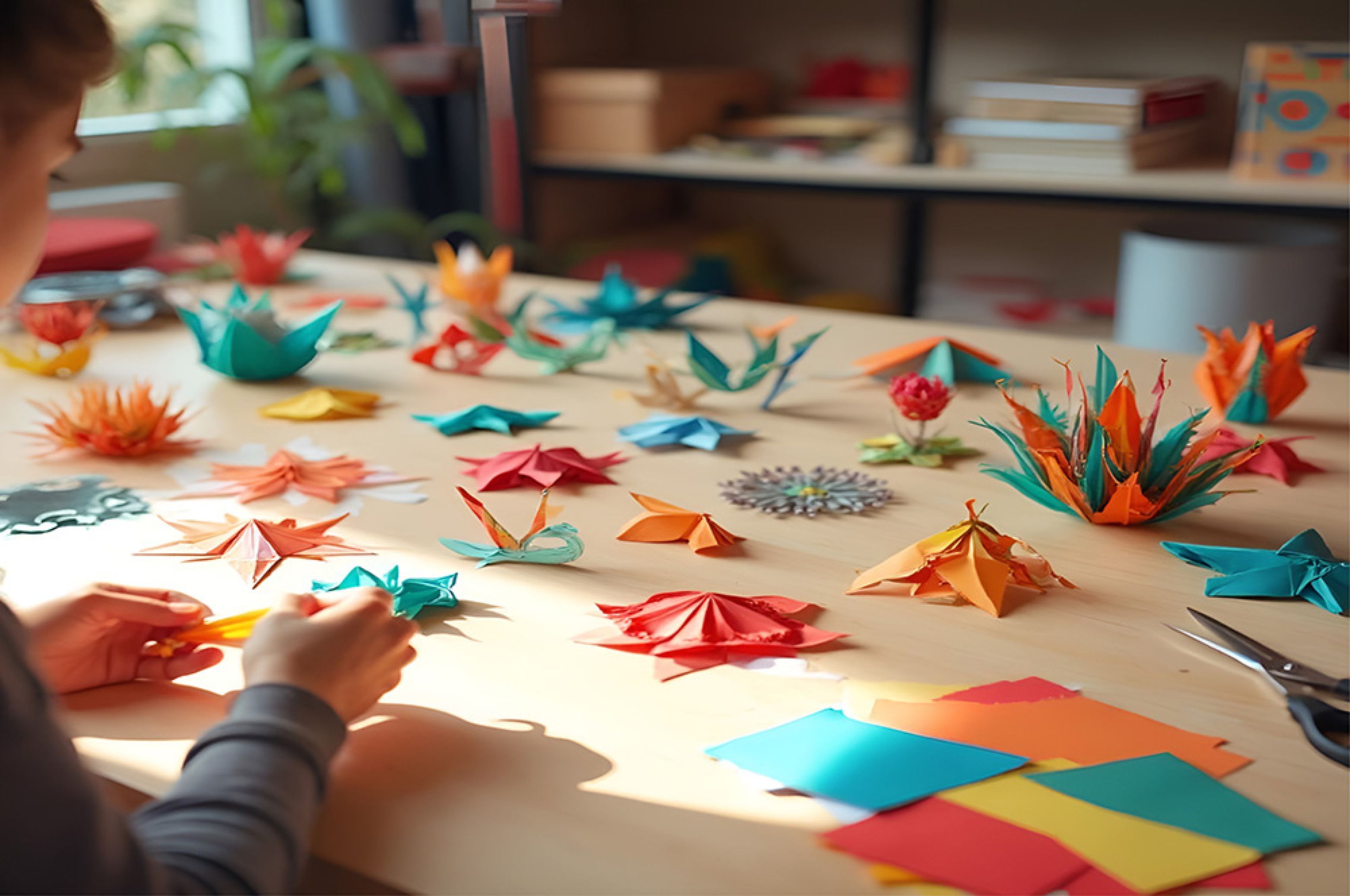 دنیای شگفت انگیز اوریگامی و کاردستی های کاغذی