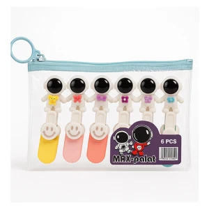 ماژیک علامت گذار مینی فضانورد ۶ رنگ