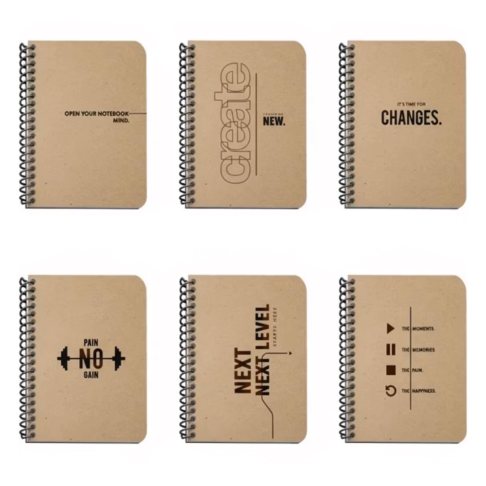 دفتر یادداشت ۱۲۰ برگ کرافت ورک (برند لانگو)