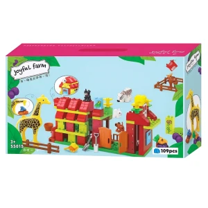 لگو دوپلو ۱۰۹ تکه طرح باغ وحش Joyful Farm Live Zone (برند اسمونو)