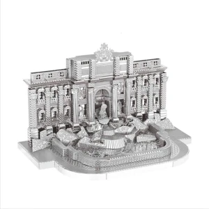 پازل سه بعدی فلزی مدل فواره تروی Trevi Fountain (برند آیرون استار)