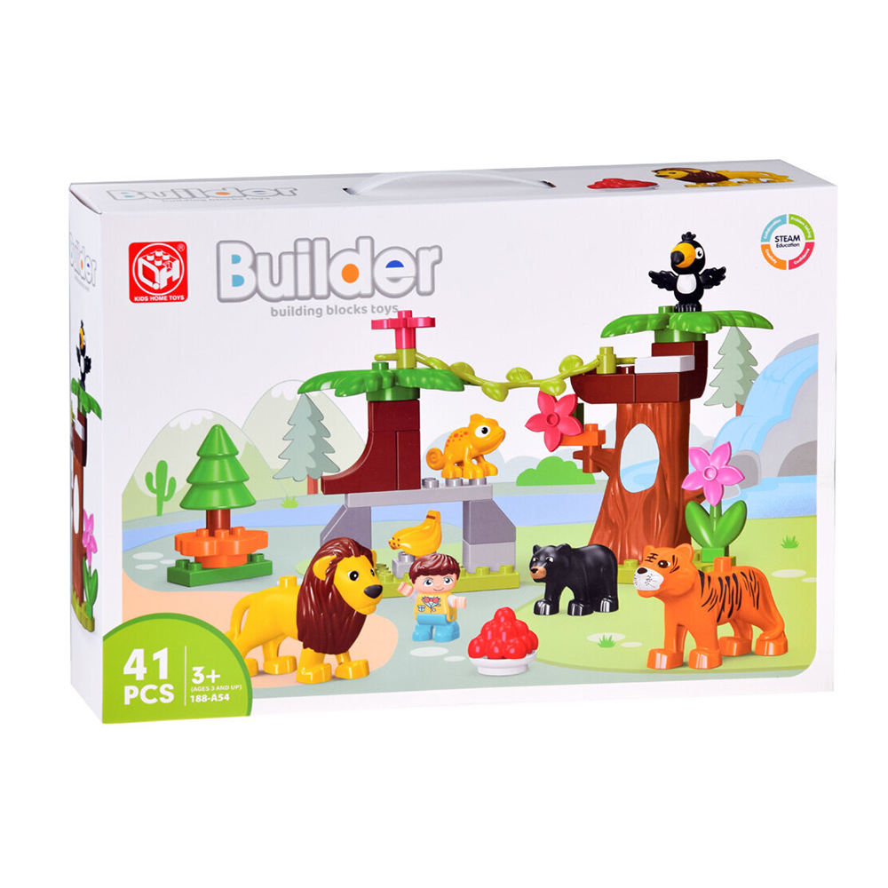 لگو دوپلو ۴۱ تکه مدل حیوانات جنگل