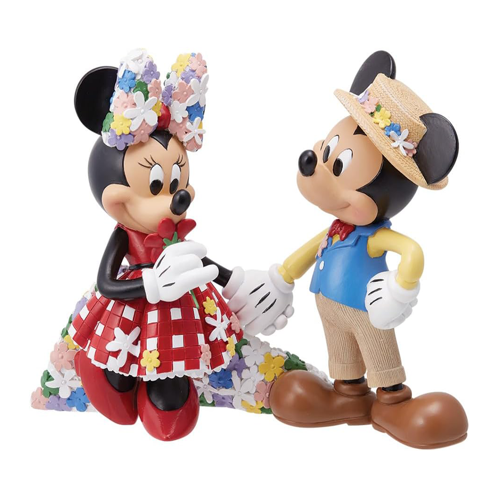 مجسمه میکی و مینی Botanical Mickey & Minnie (برند دیزنی)