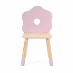 صندلی کودک چوبی مدل گل Grace Chair Flower (برند کلاسیک ورلد)