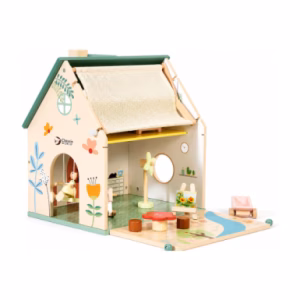 کلبه چوبی طرح گل Flower Cottage (برند کلاسیک ورلد)